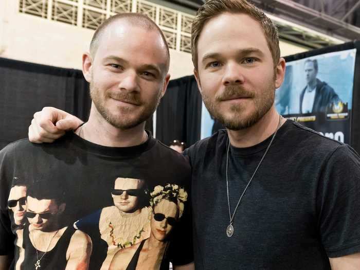 "X-Men" star Shawn Ashmore, right, has an identical twin named Aaron. He