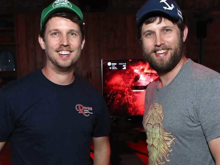 Actor Jon Heder, left, is best known for "Napoleon Dynamite." His identical twin Dan works in visual effects.