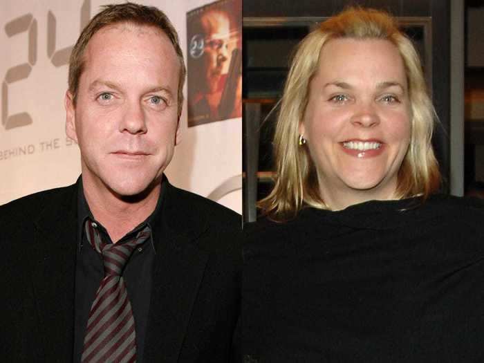 Kiefer Sutherland has a twin sister named Rachel Sutherland.