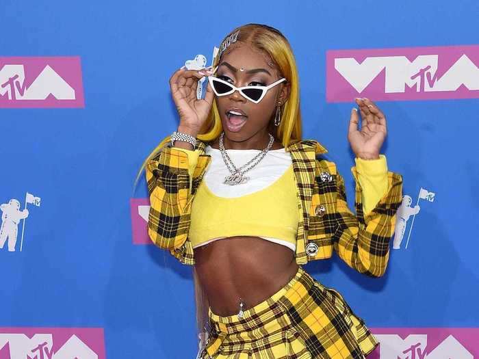 Asian Doll wore a "Clueless" inspired outfit.