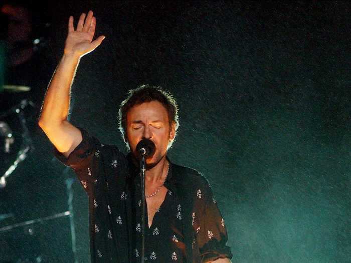 9. Bruce Springsteen gave an emotional performance of "The Rising" in New York City the year after 9/11.