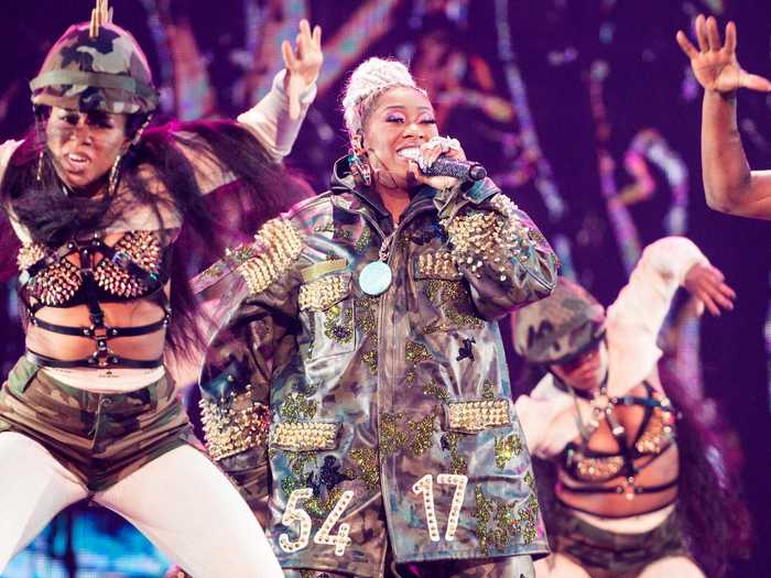 10. Missy Elliott gave a futuristic and visually stunning performance of all her dance-inducing hits at the 2019 VMAs.