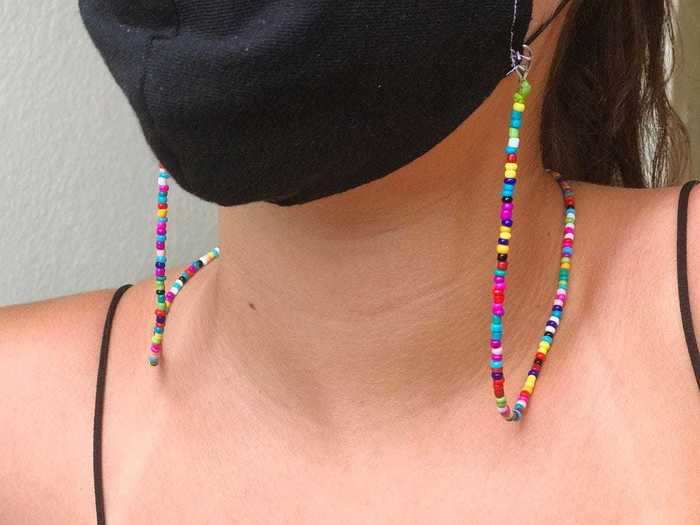 A bright beaded chain