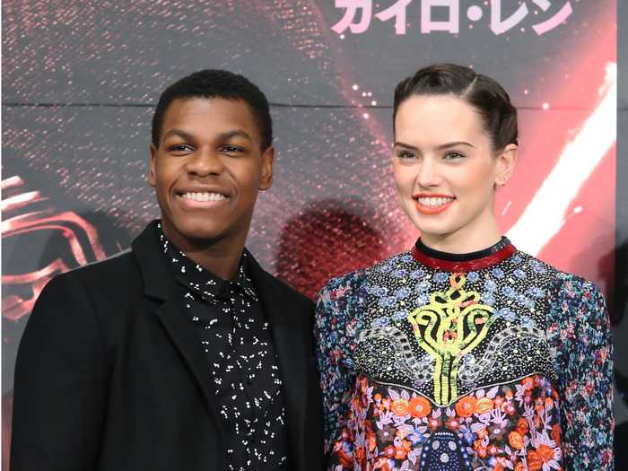 For "Star Wars: The Force Awakens," then-newcomers Daisy Ridley and John Boyega earned between $100,000 to $300,000.
