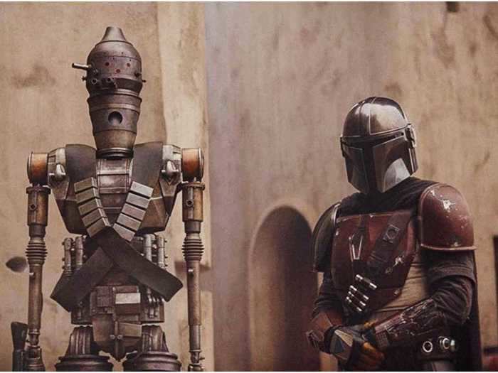 4. "The Mandalorian" (Disney Plus)