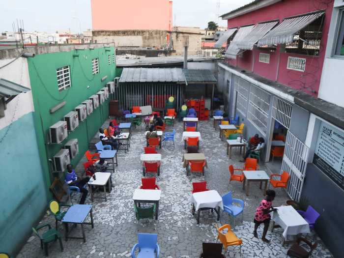 Only outdoor restaurants in Abidjan, Ivory Coast, were allowed to reopen on May 15, Big News Network reported.