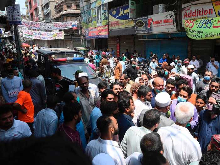 10. Lahore, Pakistan. Population density: 11,300 people per square kilometer