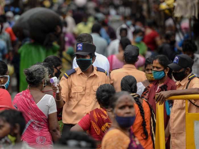 16. Chennai, India. Population density: 9,700 people per square kilometer