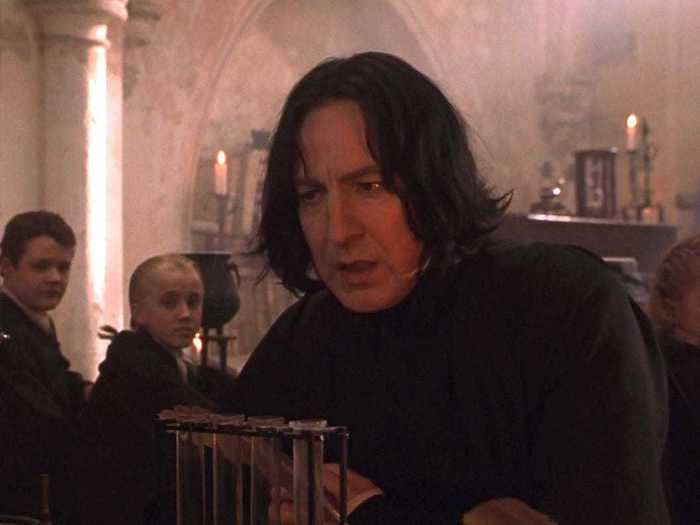 Snape pretty much fits the description of a Potions Master to a T.