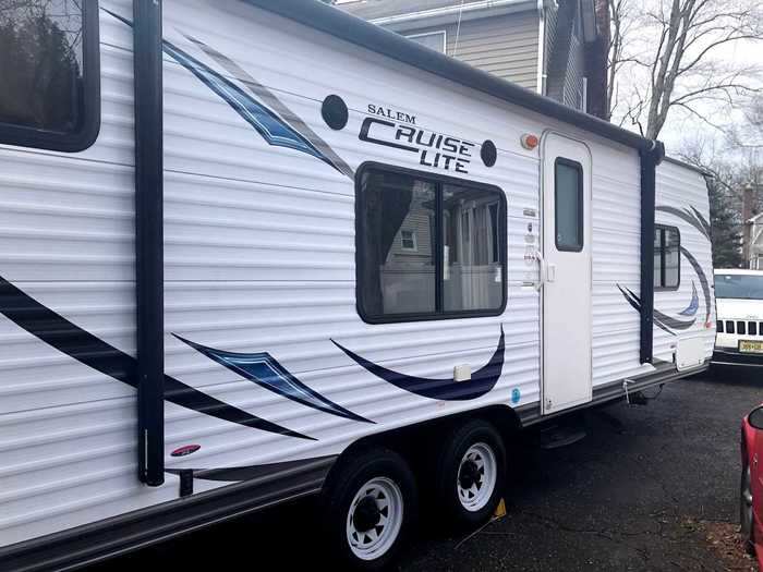 In 2019, the Oldenburgers bought a Salem Cruise Lite RV.