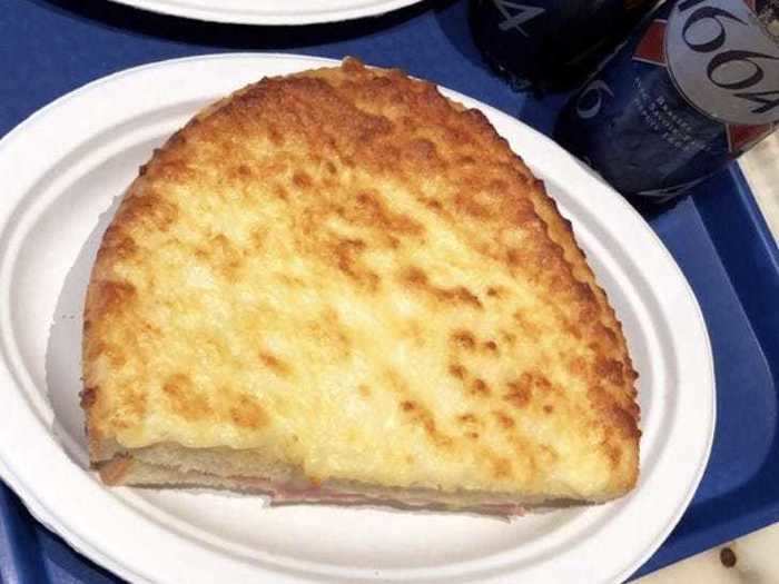 Another popular Disneyland Paris menu item is the croque monsieur from Market House Deli.