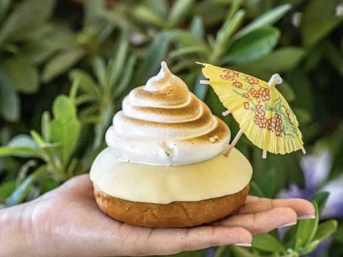 The Dole Whip donut from Disneyland is a pastry version of the iconic soft-serve.