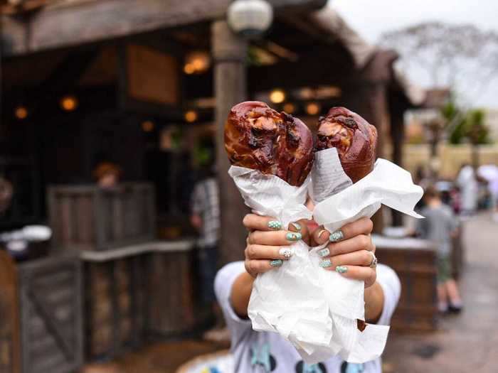 The turkey leg is one of Disney