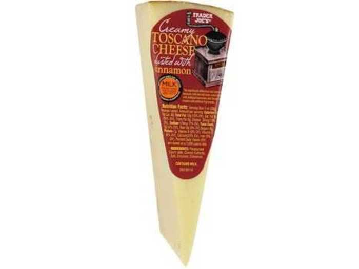 Put Toscano cheese with cinnamon on your cheese board.