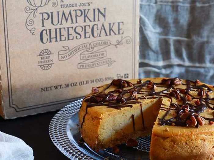 Impress guests (or yourself) with a pumpkin cheesecake.