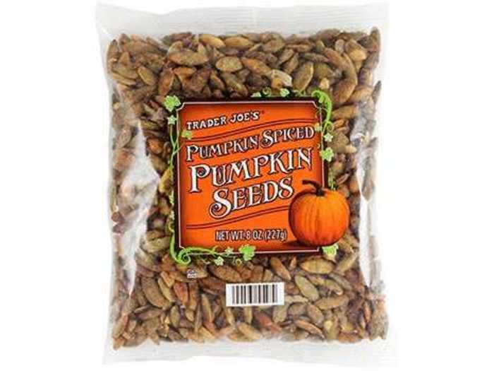 Top every meal with these pumpkin-spiced pumpkin seeds.