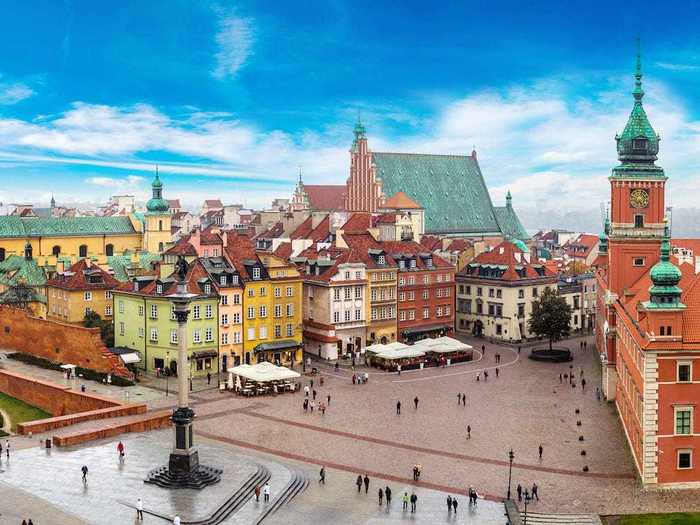 2. Warsaw, Poland — $221.09 (£167.43)