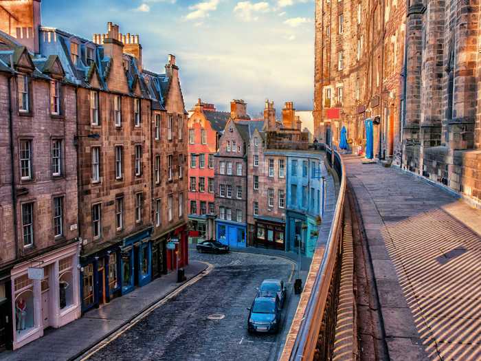 15. Edinburgh, Scotland — $354.88 (£268.75)