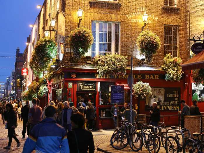 20. Dublin, Ireland — $427.78 (£323.95)