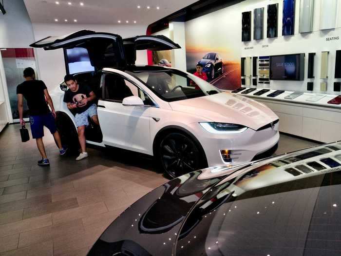 6. Tesla Model X — 47.6 days on average