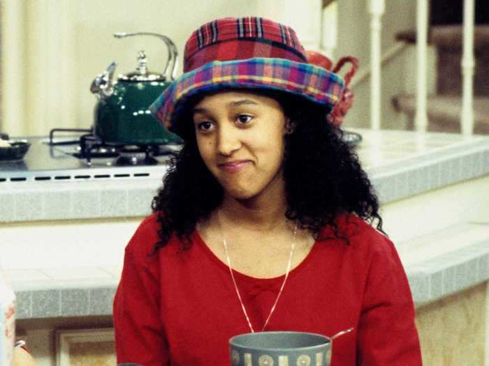 Tia Mowry played Tia Landry, the brainy twin who was adopted by an aspiring clothing designer.