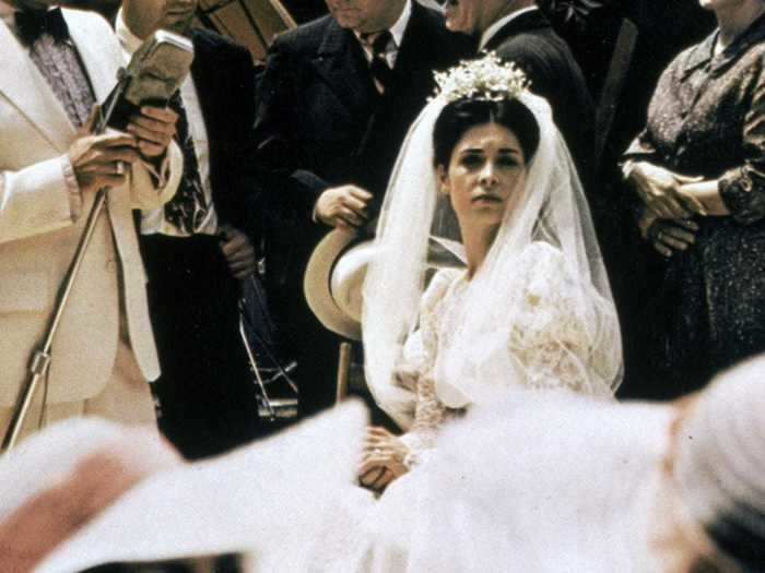 Coppola hired his sister, Talia Shire, to play Connie Corleone.