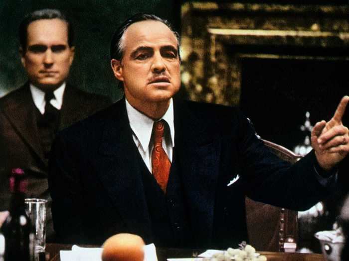 "The Godfather" was Marlon Brando