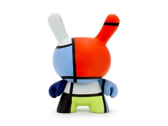 Kidrobot: Mondrian Composition Dunny