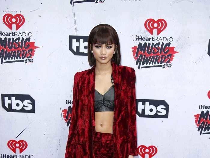 She completely changed her look for the iHeartRadio Music Awards in April 2016.