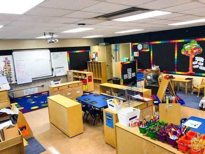 Kim Wallace, a pre-K teacher in Alabama, is going into her ninth year of teaching. Before, her class would share tables and sit on the floor for reading time.