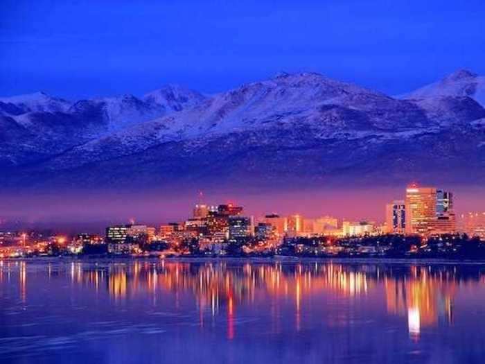 10. Anchorage, Alaska