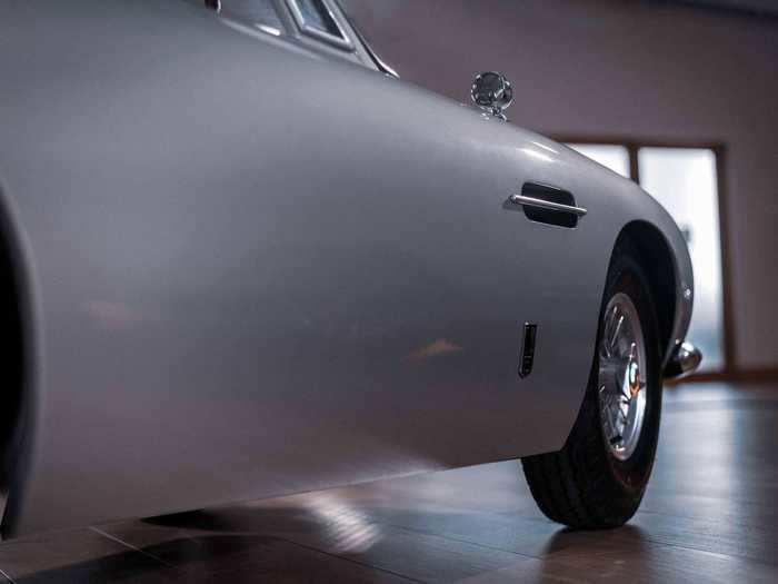 The Little Car Company developed the DB5 Junior over 15 months based on 3D scans of an original DB5 "to ensure complete accuracy and authenticity."