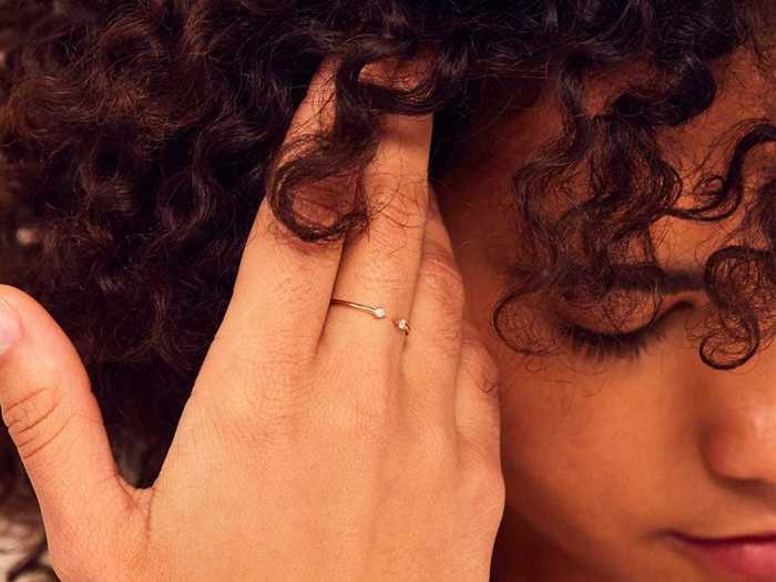 A simple ring that complements any piece of jewelry