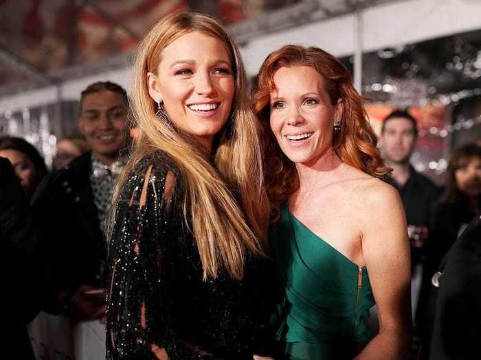 Actresses Blake and Robyn Lively are half-sisters.