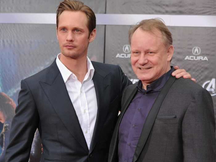 Swedish actor Stellan Skarsgård is father to Bill and Alexander Skarsgård.