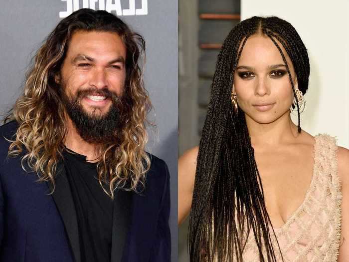 Jason Momoa is the stepfather of Zoë Kravitz.