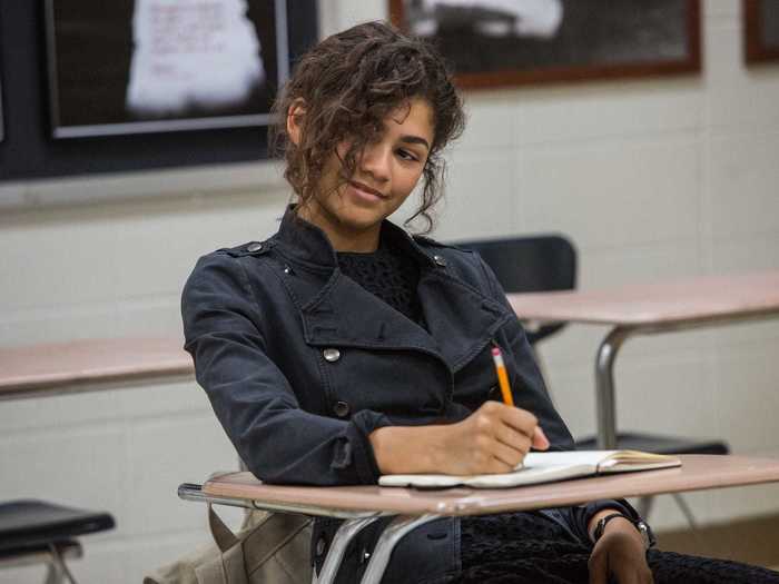 Zendaya was cast in "Spider-Man: Homecoming" (2017), her first feature film.