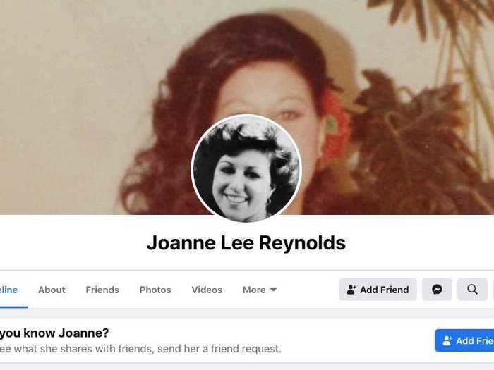 RHODE ISLAND: Joanne Lee Reynolds was found dead in her apartment in 1980. Investigators hoped to find a lead on Facebook.