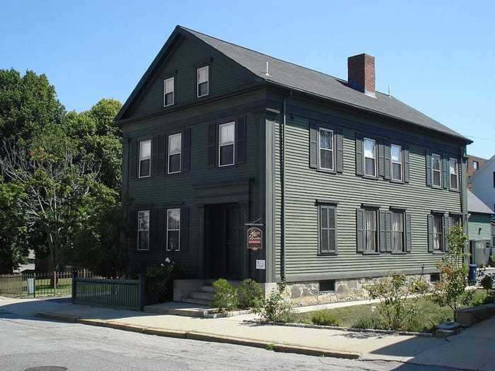 MASSACHUSETTS: Lizzie Borden was accused of murdering her parents with an ax in 1892 and remained a pariah in Fall River even though she was acquitted.