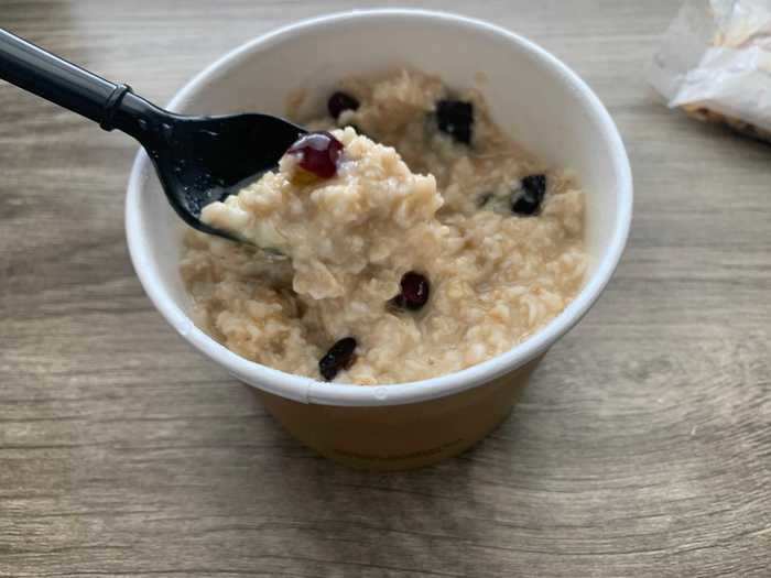 Classic oatmeal — $3.25