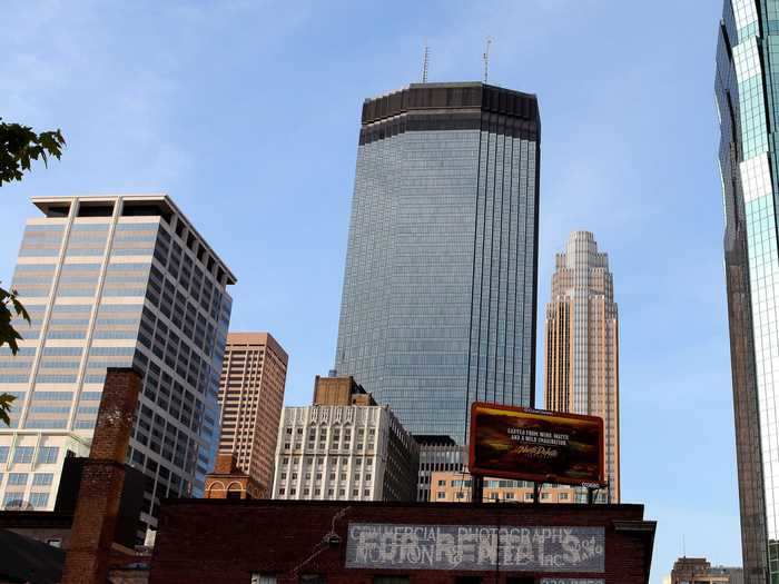 14. The IDS Center in Minneapolis, Minnesota, is 792 feet tall.