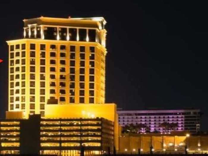 39. The Beau Rivage Casino Hotel in Biloxi, Mississippi, is 347 feet tall.