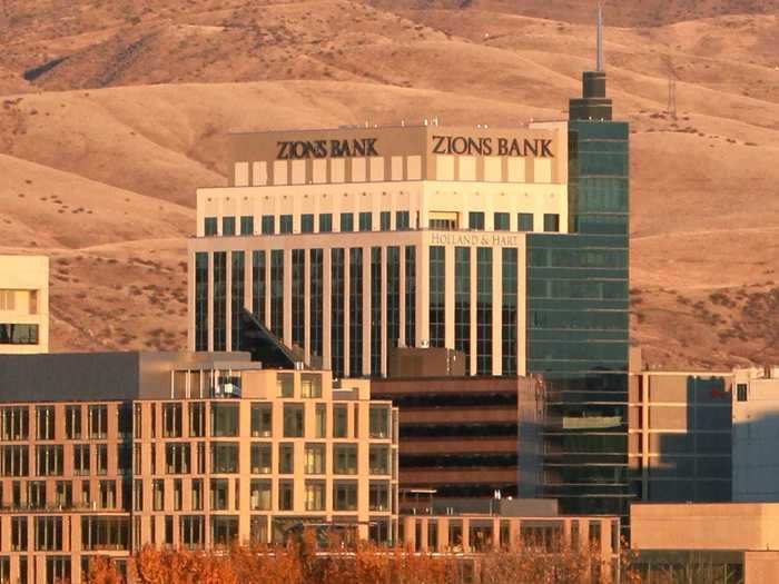 41. Eighth & Main in Boise, Idaho, is 323 feet tall.