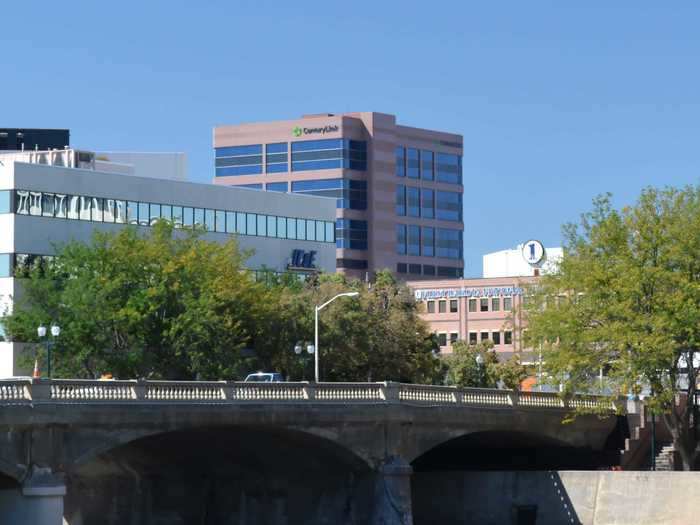 49. The CenturyLink Tower in Sioux Falls, South Dakota, is 174 feet tall.