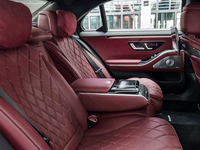 The rear seats will have two optional screens, bringing the total to three.