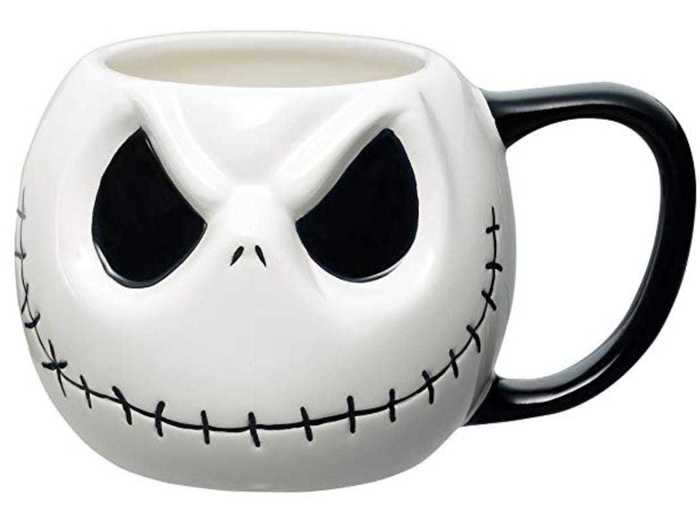 You can use this Jack Skellington mug year-round.