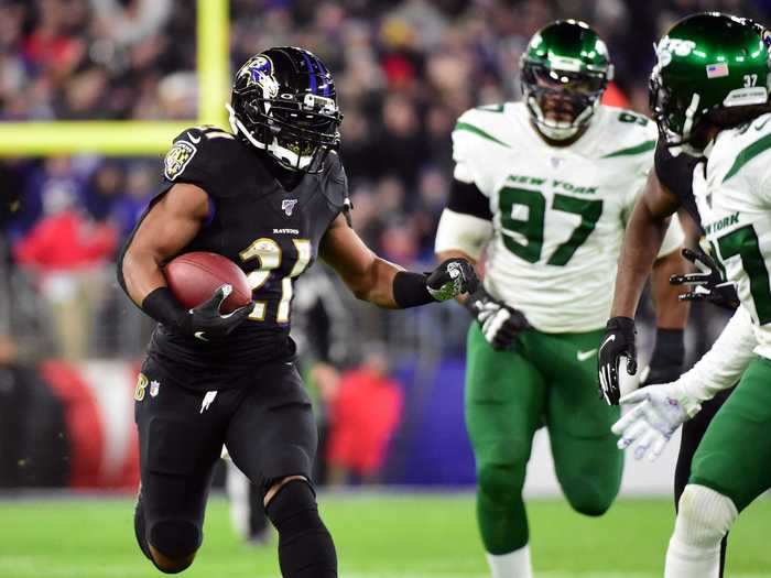 50. Mark Ingram — RB, Baltimore Ravens