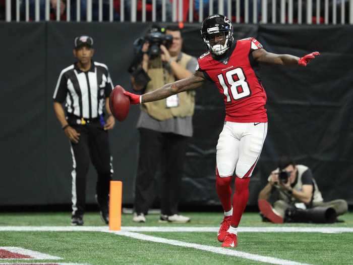 36. Calvin Ridley — WR, Atlanta Falcons