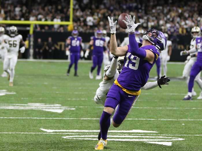 33. Adam Thielen — WR, Minnesota Vikings