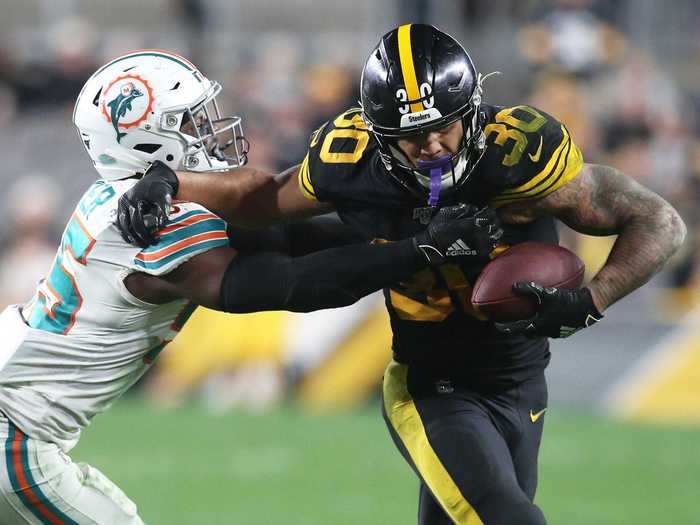 28. James Conner — RB, Pittsburgh Steelers